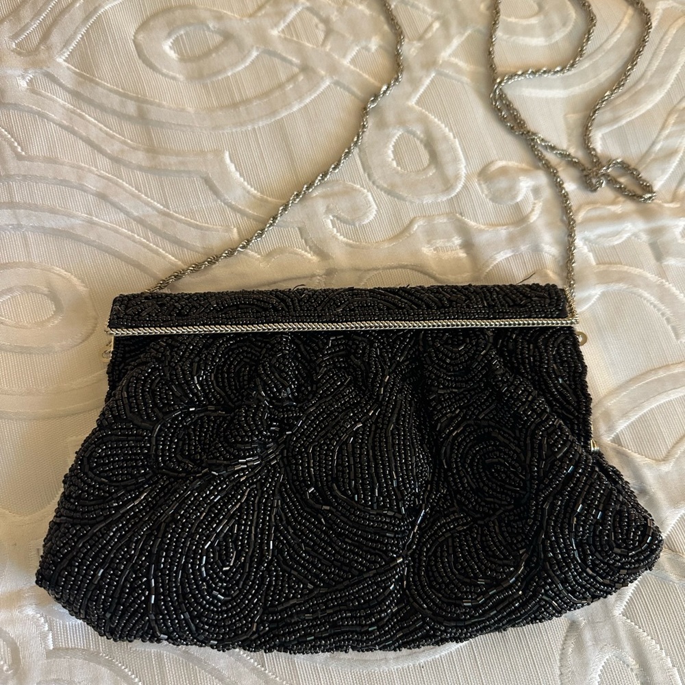 Saks Fifth Avenue Beaded Evening Bag